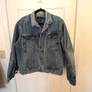 Calvin Klein VINTAGE denim jean jacket  XL